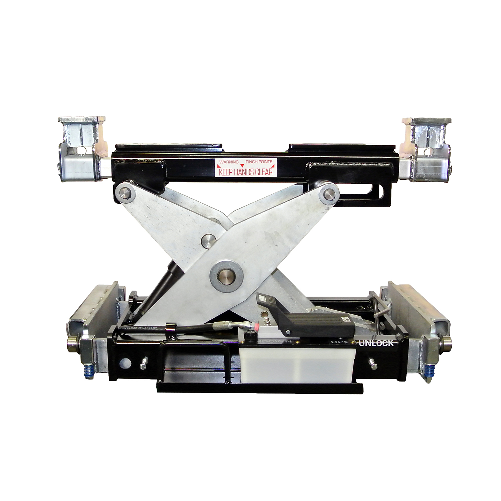 Scorpion Jacks, 12000 Lb Cap. Rolling Pit Jack Lube, Lift Capacity